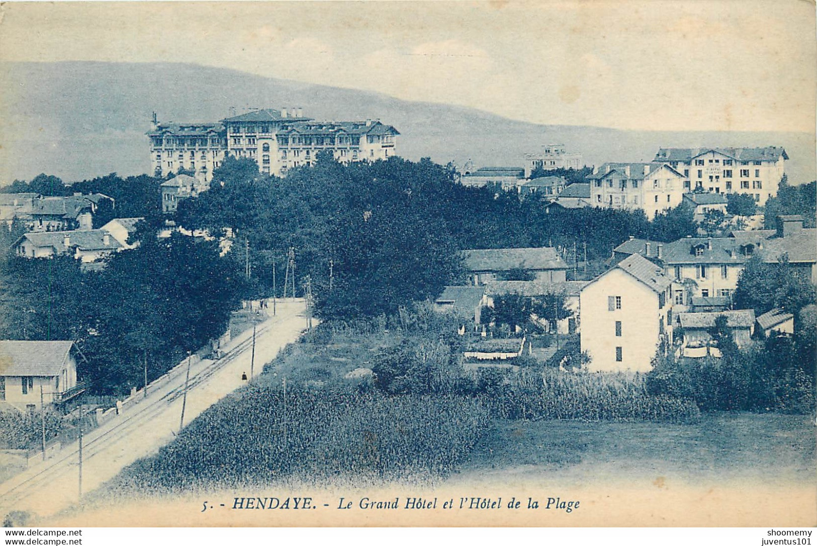 CPA Hendaye-Le Grand Hôtel    L1050 - Hendaye