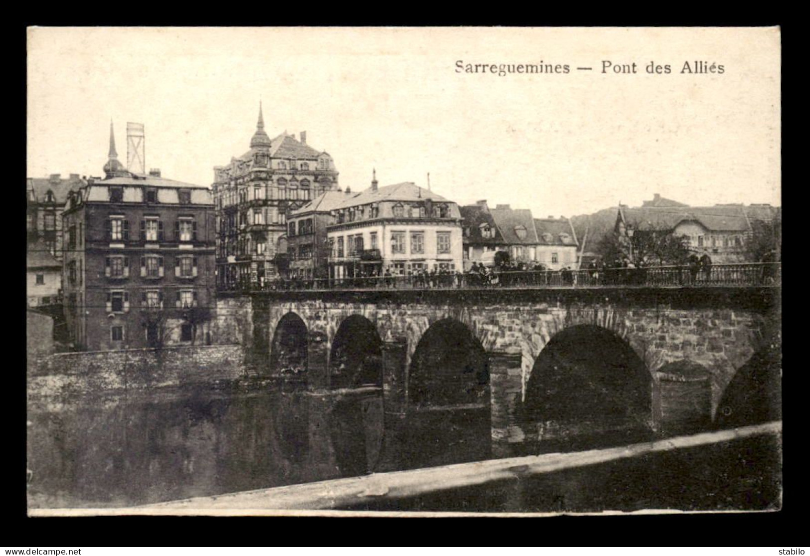 57 - SARREGUEMINES - PONT DES ALLIES - Sarreguemines