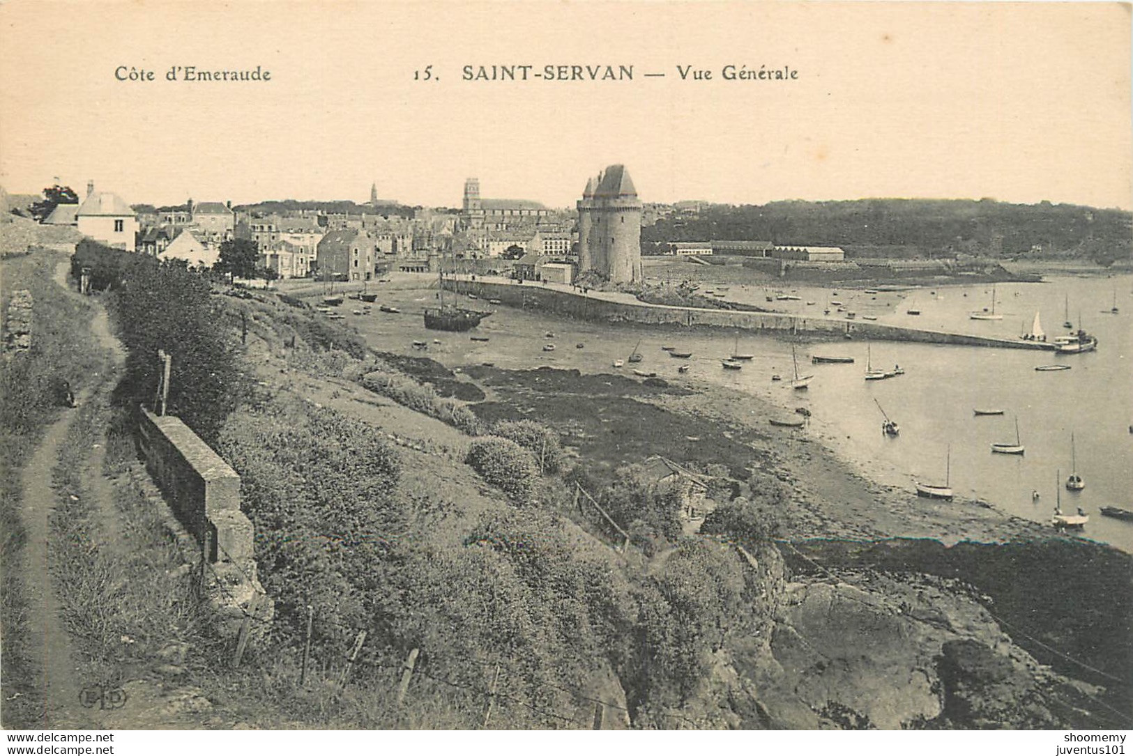 CPA Saint Servan-Vue Générale     L1101 - Saint Servan