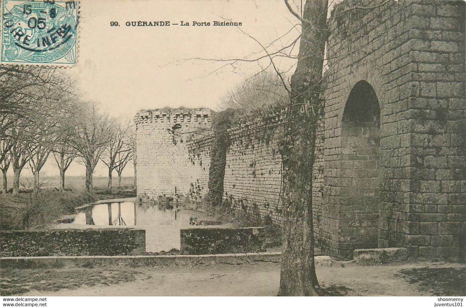 CPA Guérande-La Porte Bizienne-Timbre       L1103 - Guérande