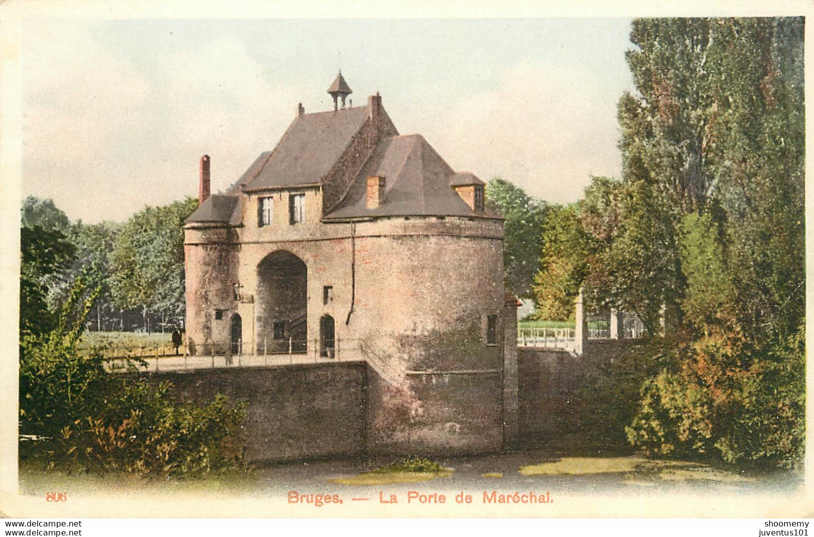 CPA Bruges-La Porte De Maréchal        L1103 - Brugge