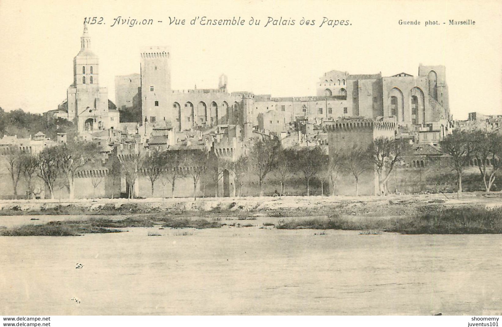 CPA Avignon-Palais Des Papes          L1102 - Avignon (Palais & Pont)