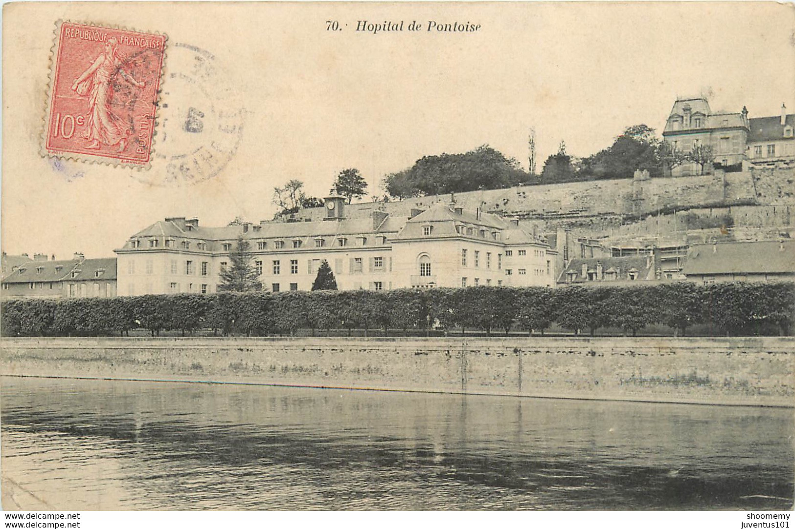 CPA Hôpital De Pontoise-Timbre      L1093 - Pontoise