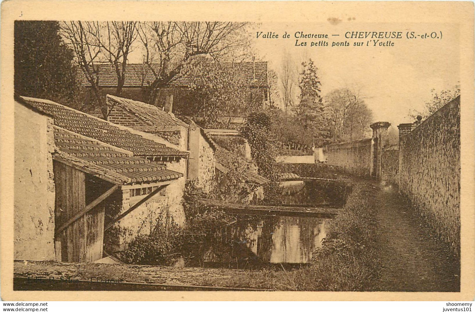 CPA Vallée De Chevreuse-Les Petits Ponts Sur L'yvette      L1093 - Chevreuse