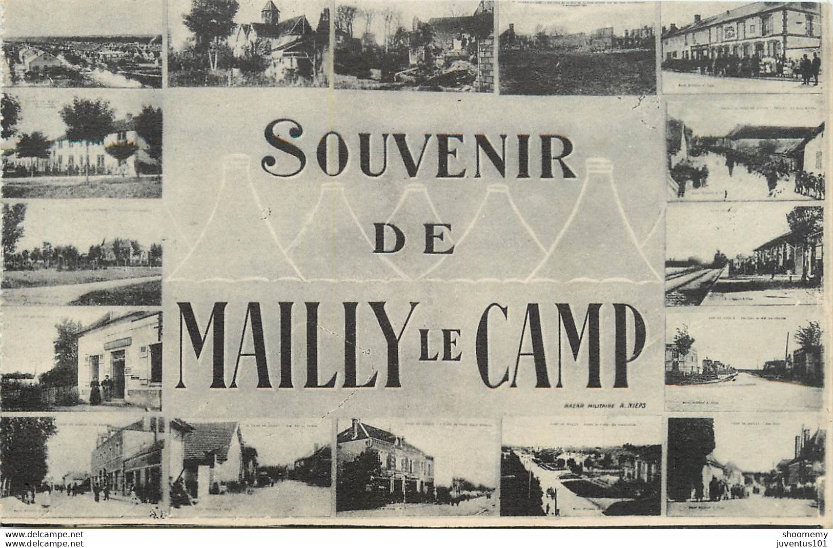 CPA Souvenir De Mailly Le Camp-Multivues       L1093 - Mailly-le-Camp