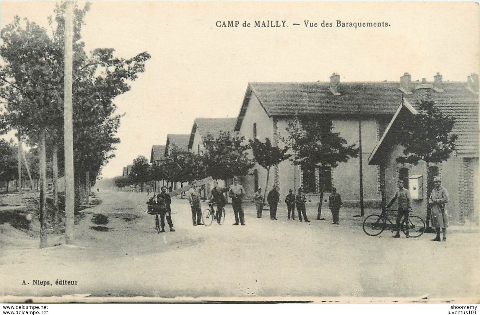 CPA Camp De Mailly-Vue Des Baraquements       L1093 - Mailly-le-Camp