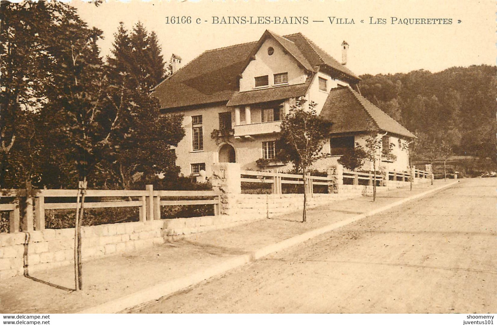 CPA Bains Les Bains-Villa Les Paquerettes       L1091 - Bains Les Bains