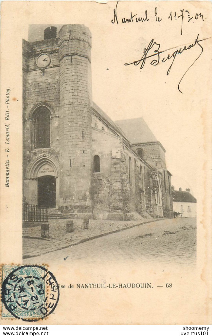 CPA Eglise De Nanteuil Le Haudouin-Timbre       L1091 - Nanteuil-le-Haudouin