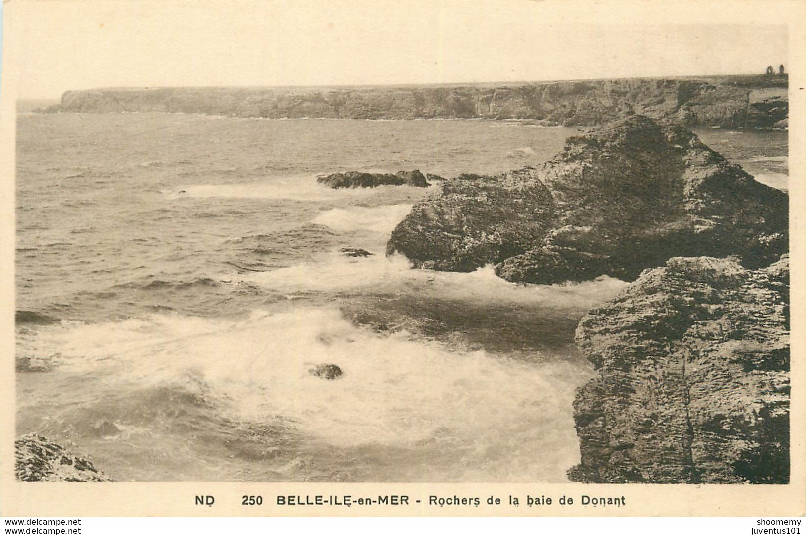 CPA Belle Ile En Mer-Rochers De La Baie De Donant       L1083 - Belle Ile En Mer