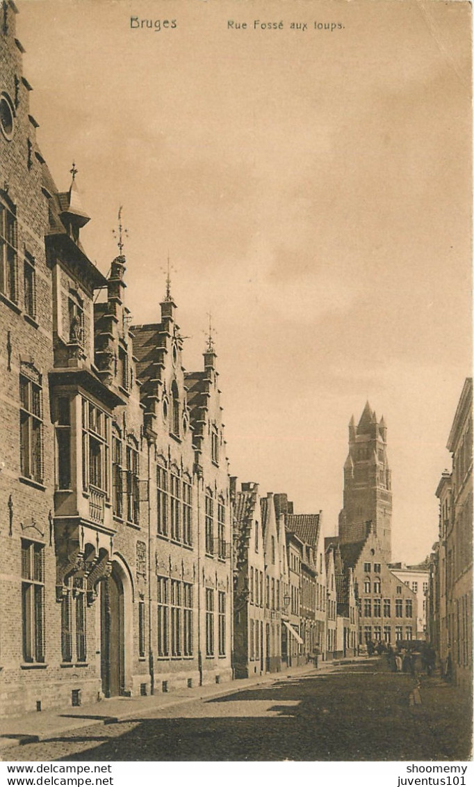 CPA Bruges-Rue Fossé Aux Loups    L1237 - Brugge