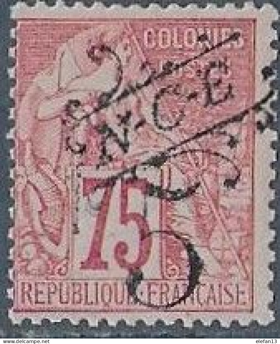 N. CALEDONIE N°37 *  Trace De Charnière MH - Unused Stamps
