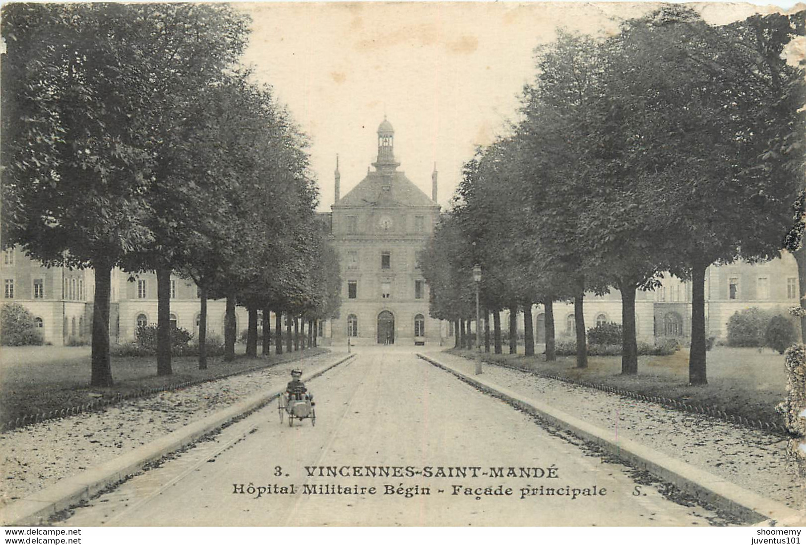 CPA Vincennes-Saint Mandé-Hôpital Militaire Bégin     L1236 - Saint Mande