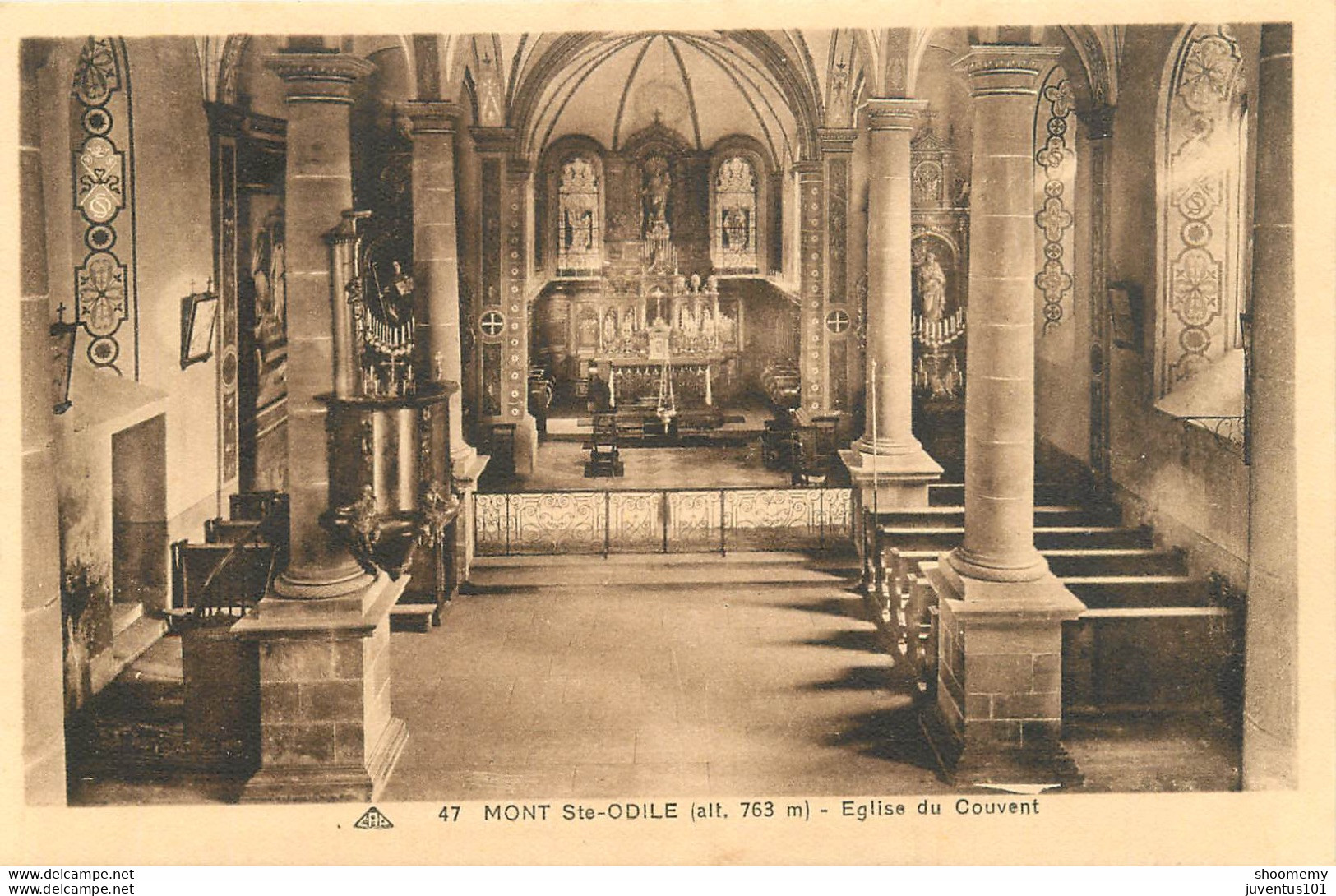 CPA Mont Saint Odile-Eglise Du Couvent      L1235 - Sainte Odile