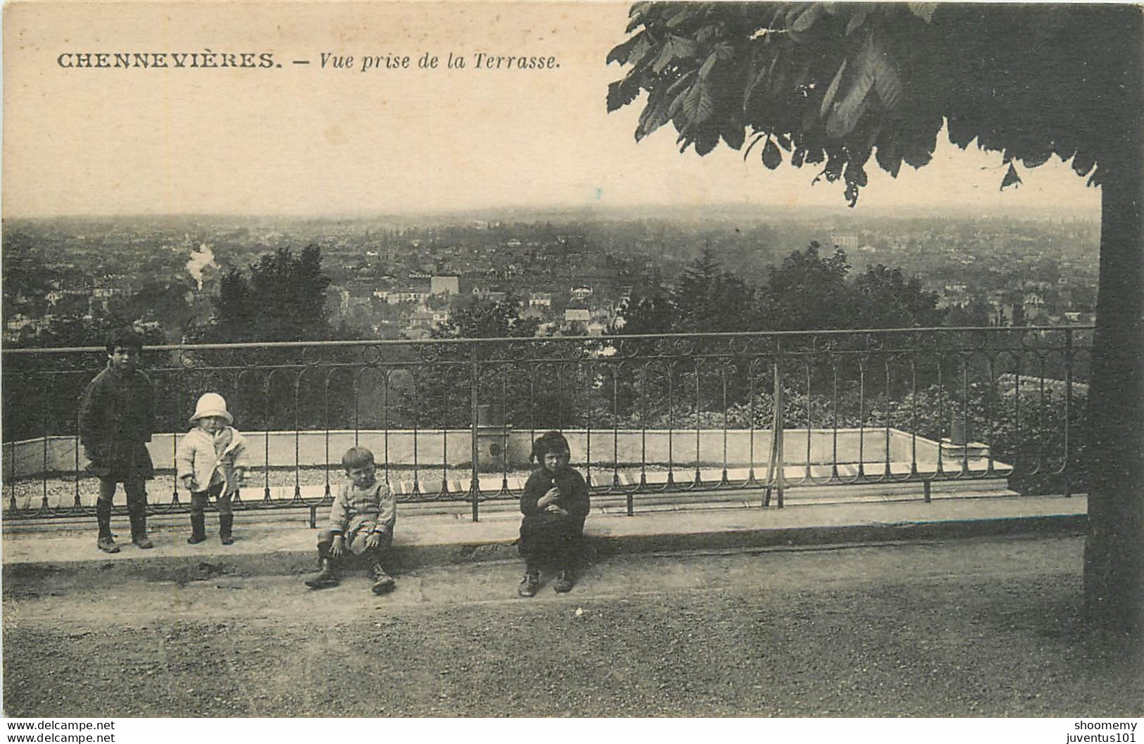 CPA Chennevières-Vue Prise De La Terrasse     L1226 - Chennevieres Sur Marne