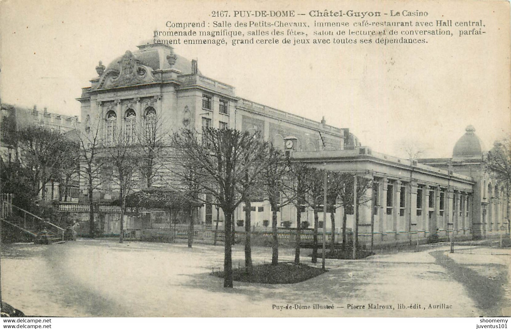 CPA Chatel-Guyon-Le Casino     L1197 - Châtel-Guyon