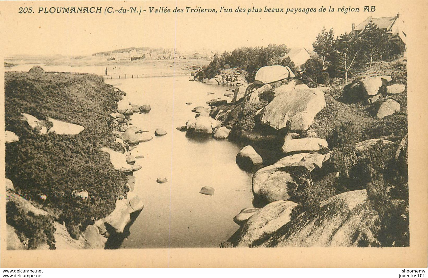 CPA Ploumanach-Vallée Des Troïeros     L1172 - Ploumanac'h