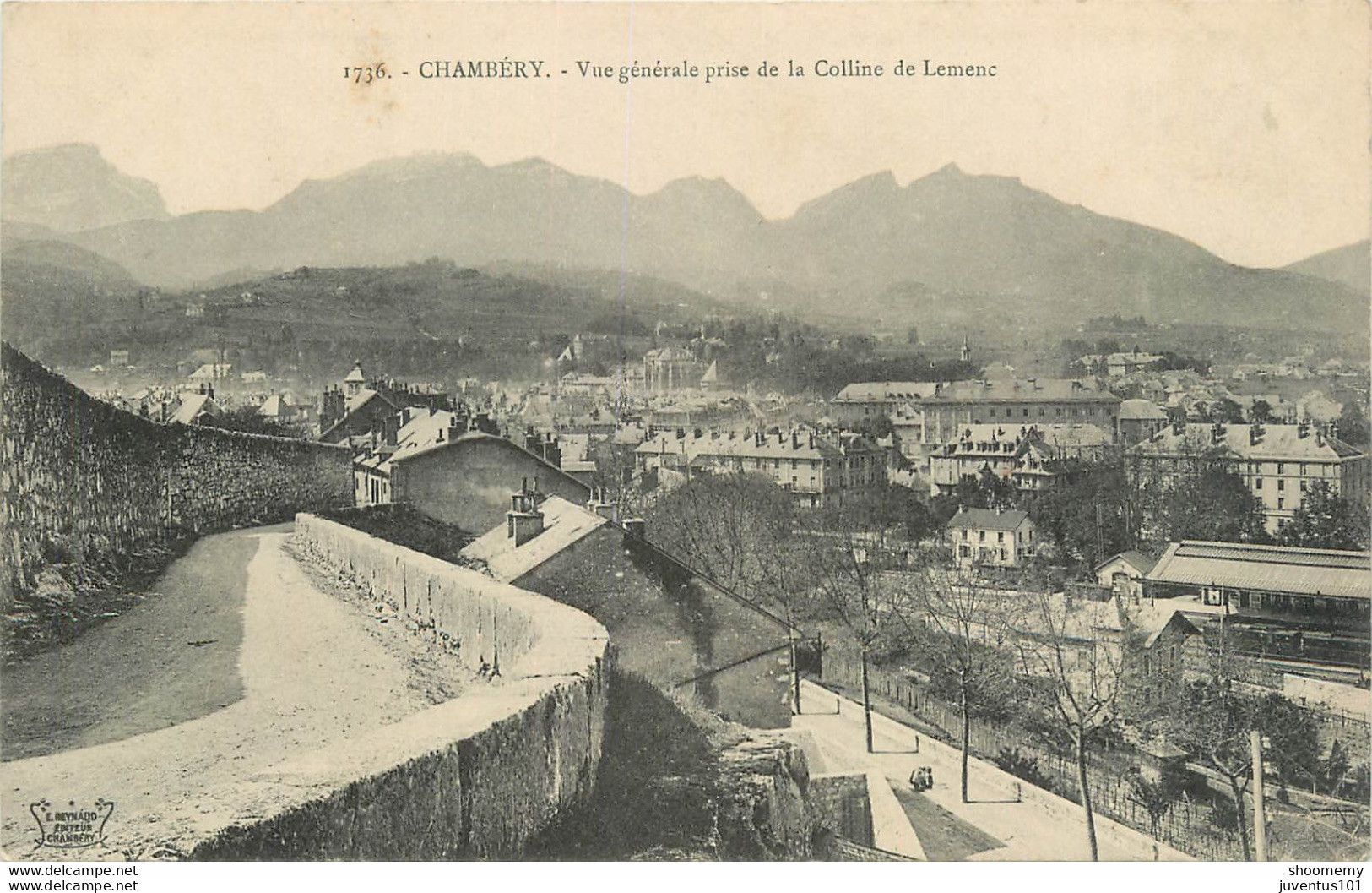 CPA Chambéry-Vue Générale Prise De La Colline De Lemenc     L1172 - Chambery