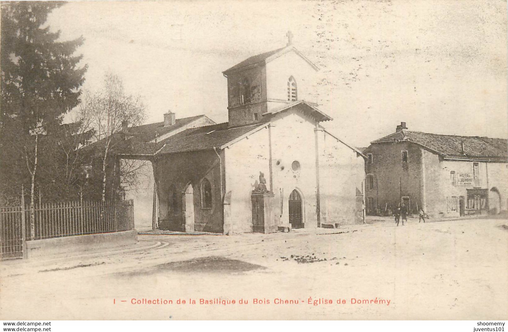 CPA Eglise De Domrémy-Basilique Du Bois Chenu      L1127 - Domremy La Pucelle