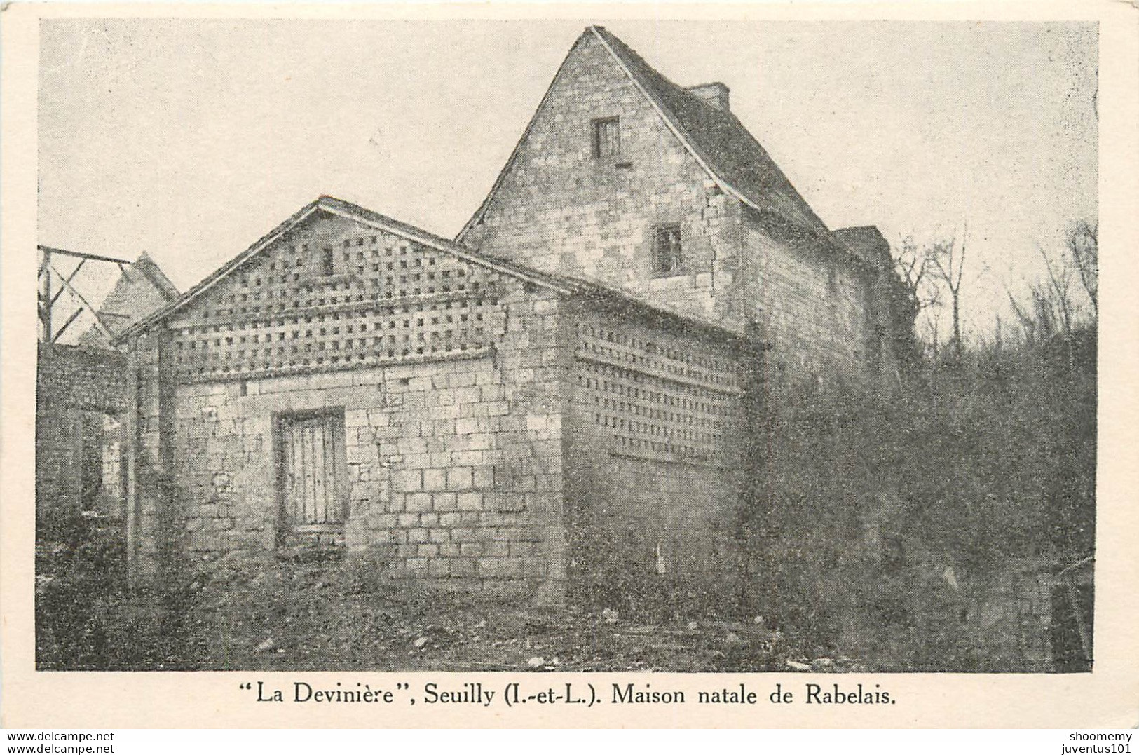 CPA Seuilly-La Devinière-Maison Natale De Rabelais      L1127 - Otros & Sin Clasificación