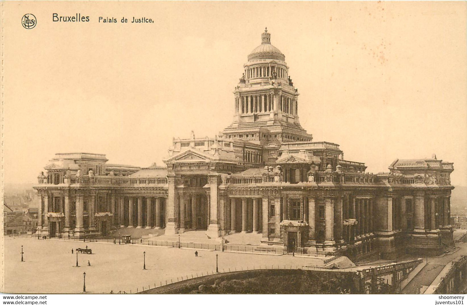 CPA Bruxelles-Palais De Justice       L1119 - Monuments, édifices