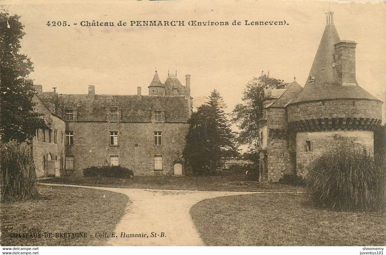 CPA Château De Penmarch-Environs De Lesneven    L1105 - Penmarch