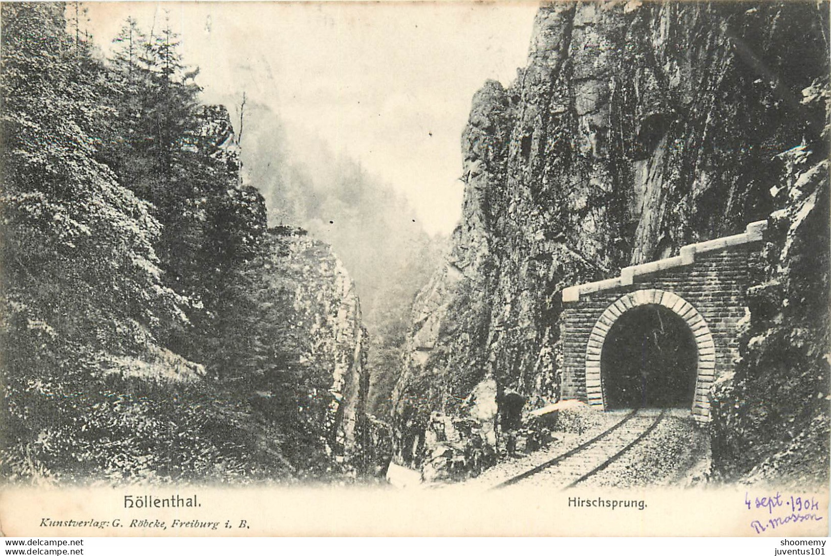 CPA Höllenthal-Hirschsprung-Timbre   L1331 - Höllental