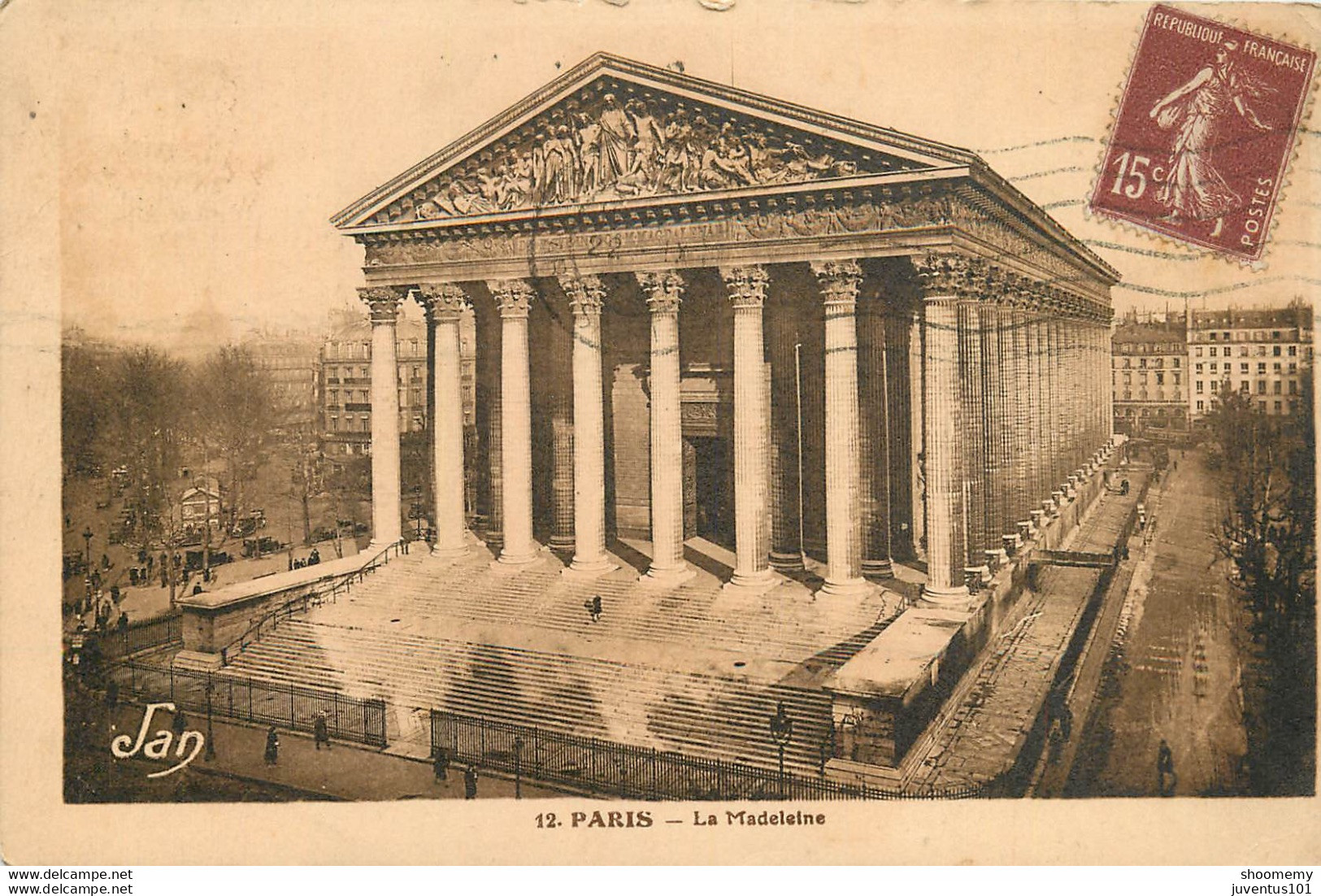 CPA Paris-La Madeleine-Timbre   L1330 - Other Monuments