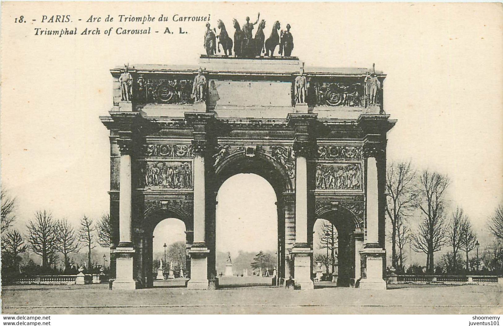 CPA Paris-Arc De Triomphe   L1330 - Arc De Triomphe