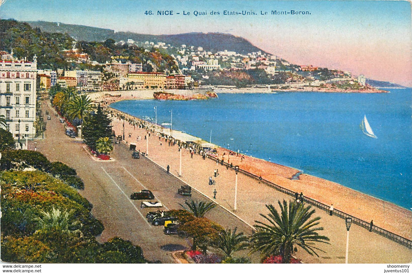 CPA Nice-Le Quai Des Etats Unis   L1324 - Mehransichten, Panoramakarten