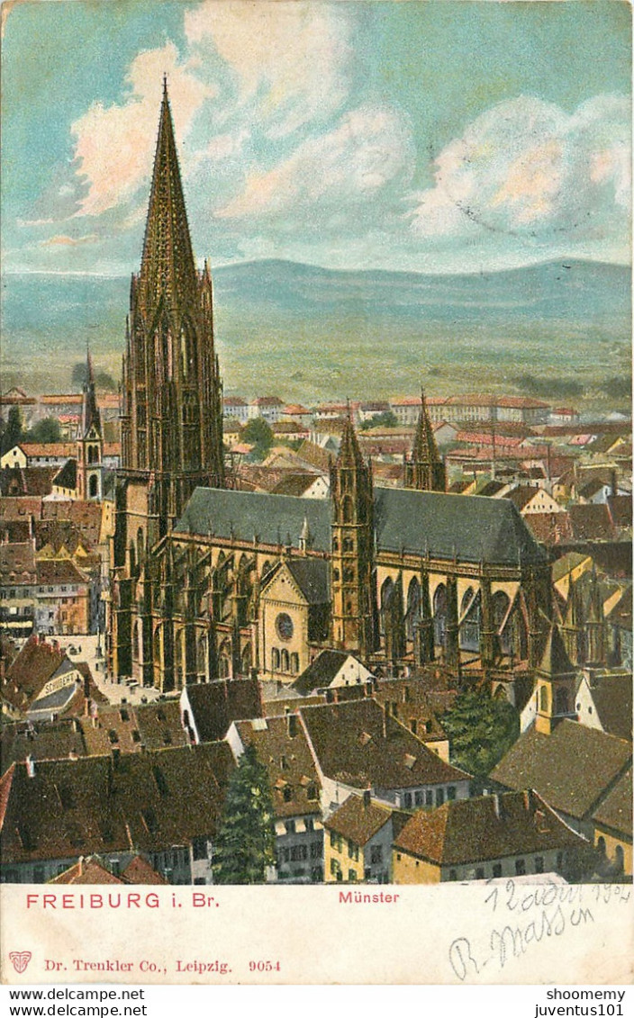 CPA Freiburg-Münster-Timbre     L1322 - Freiburg I. Br.