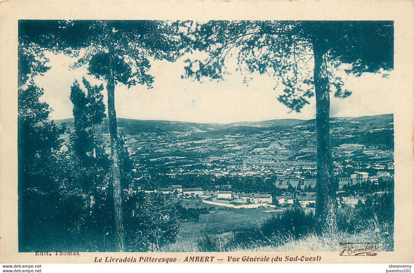 CPA Ambert-Vue Générale     L1322 - Ambert