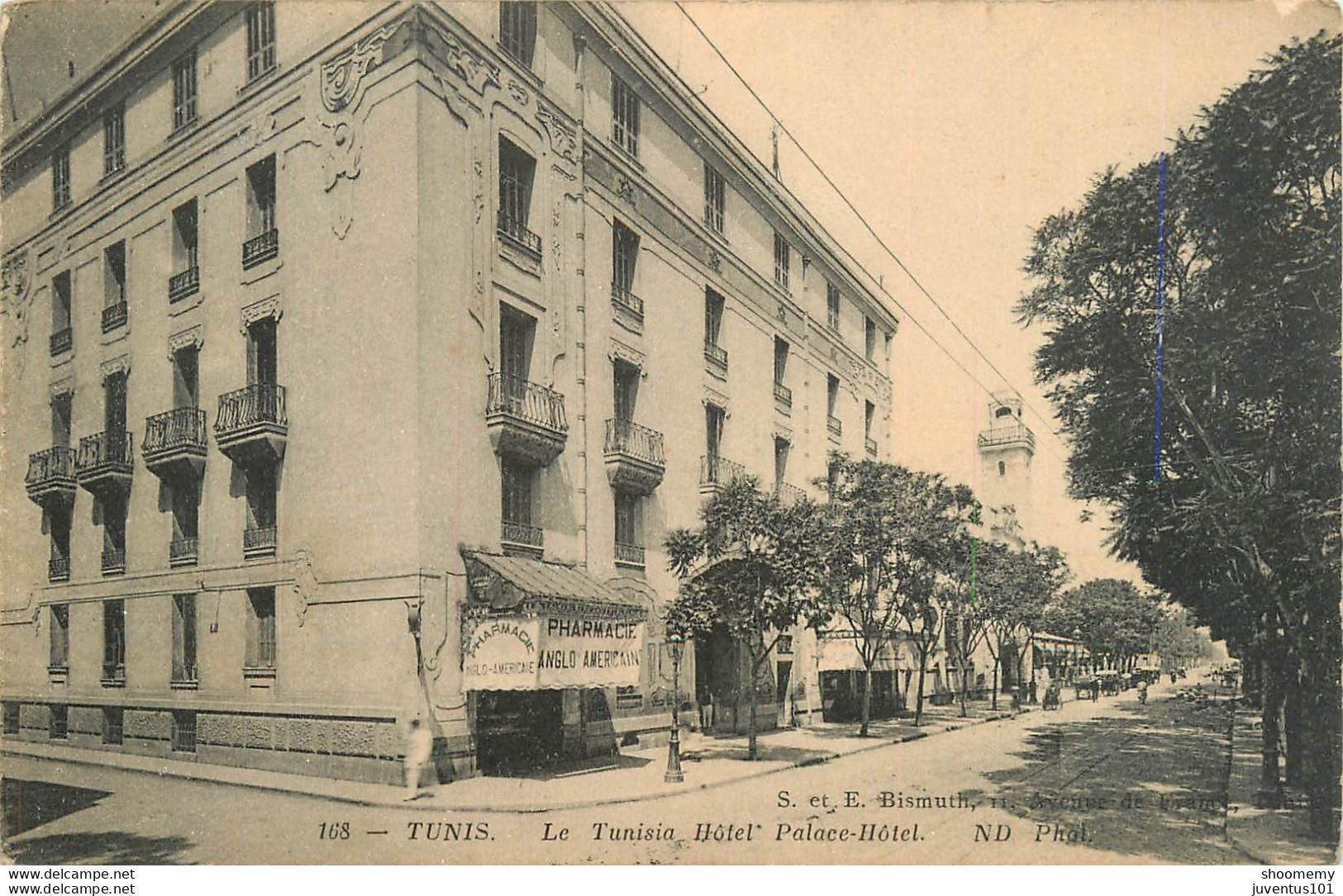 CPA Tunis-Le Tunisia Hôtel     L1321 - Tunesië