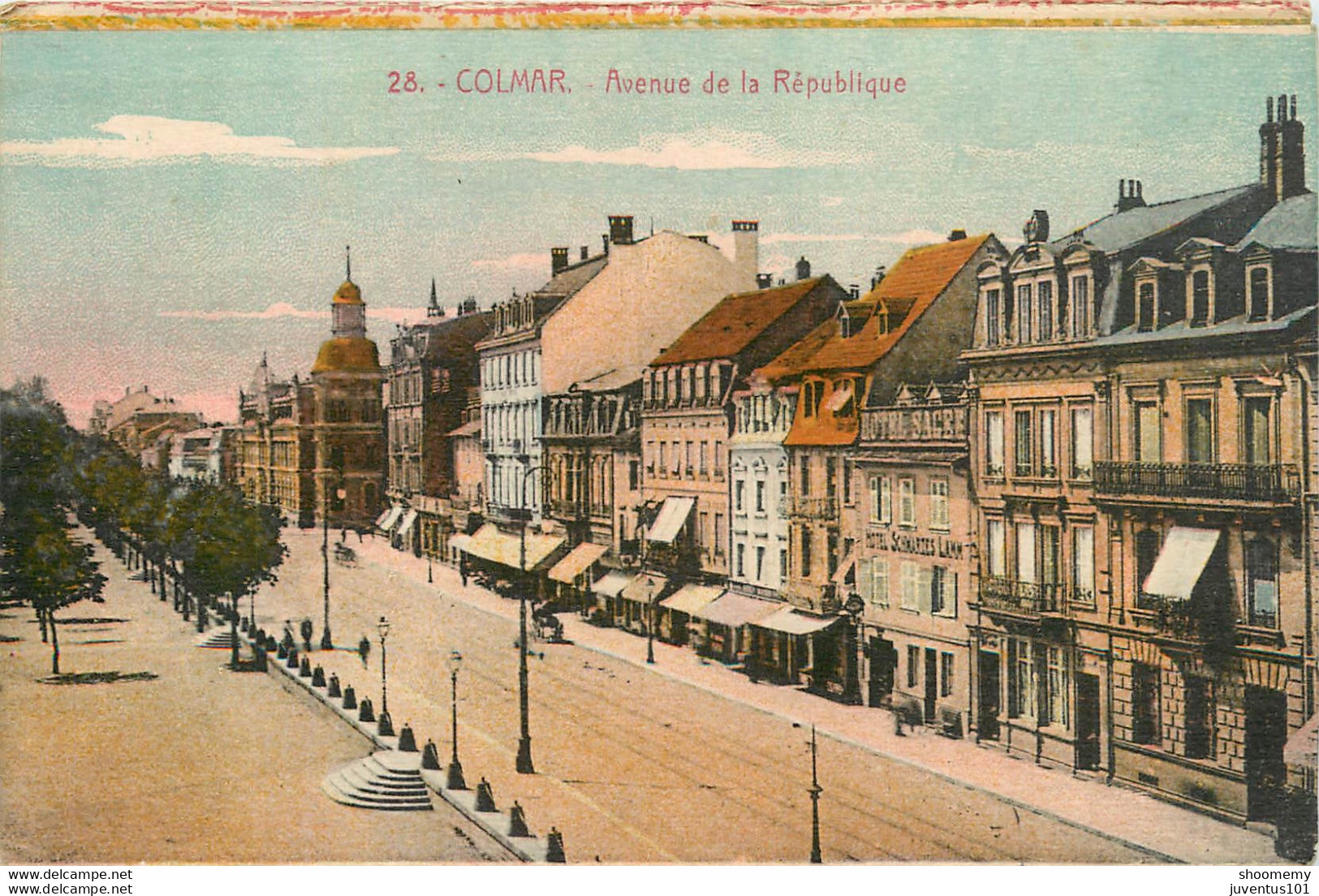 CPA Colmar-Avenue De La République     L1319 - Colmar