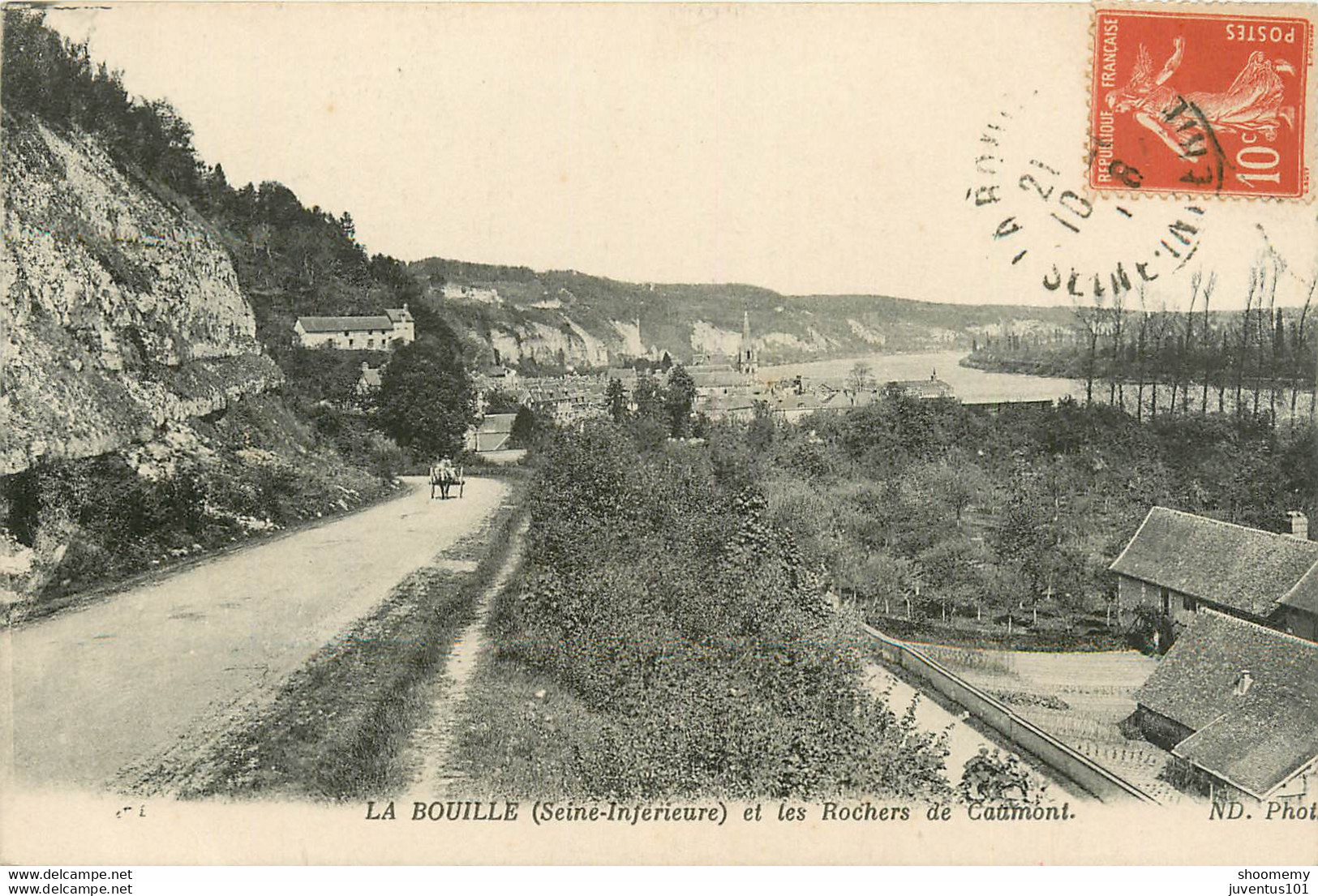 CPA La Bouille Et Les Rochers De Caumont-Timbre     L1270 - La Bouille