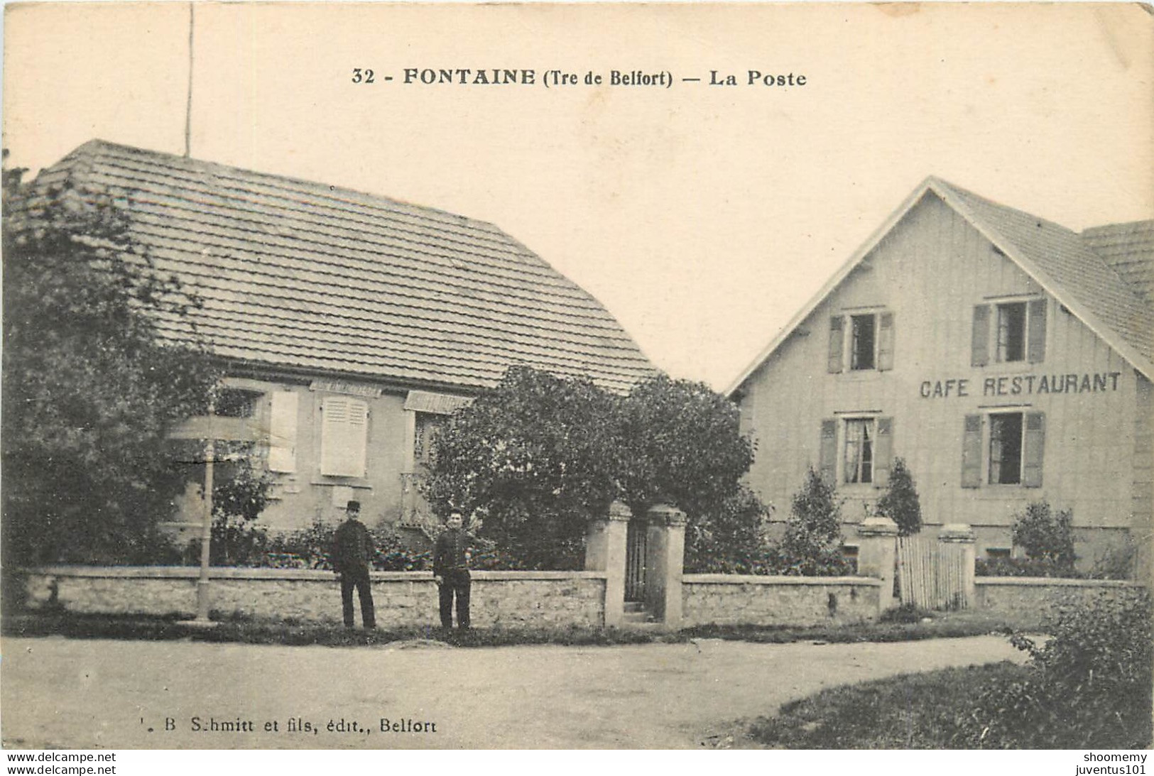 CPA Fontaine-La Poste       L1247 - Fontaine