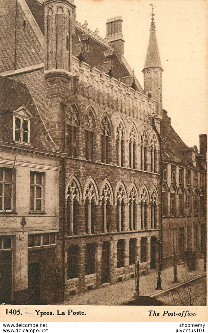 CPA Ypres-La Poste     L1487 - Ieper