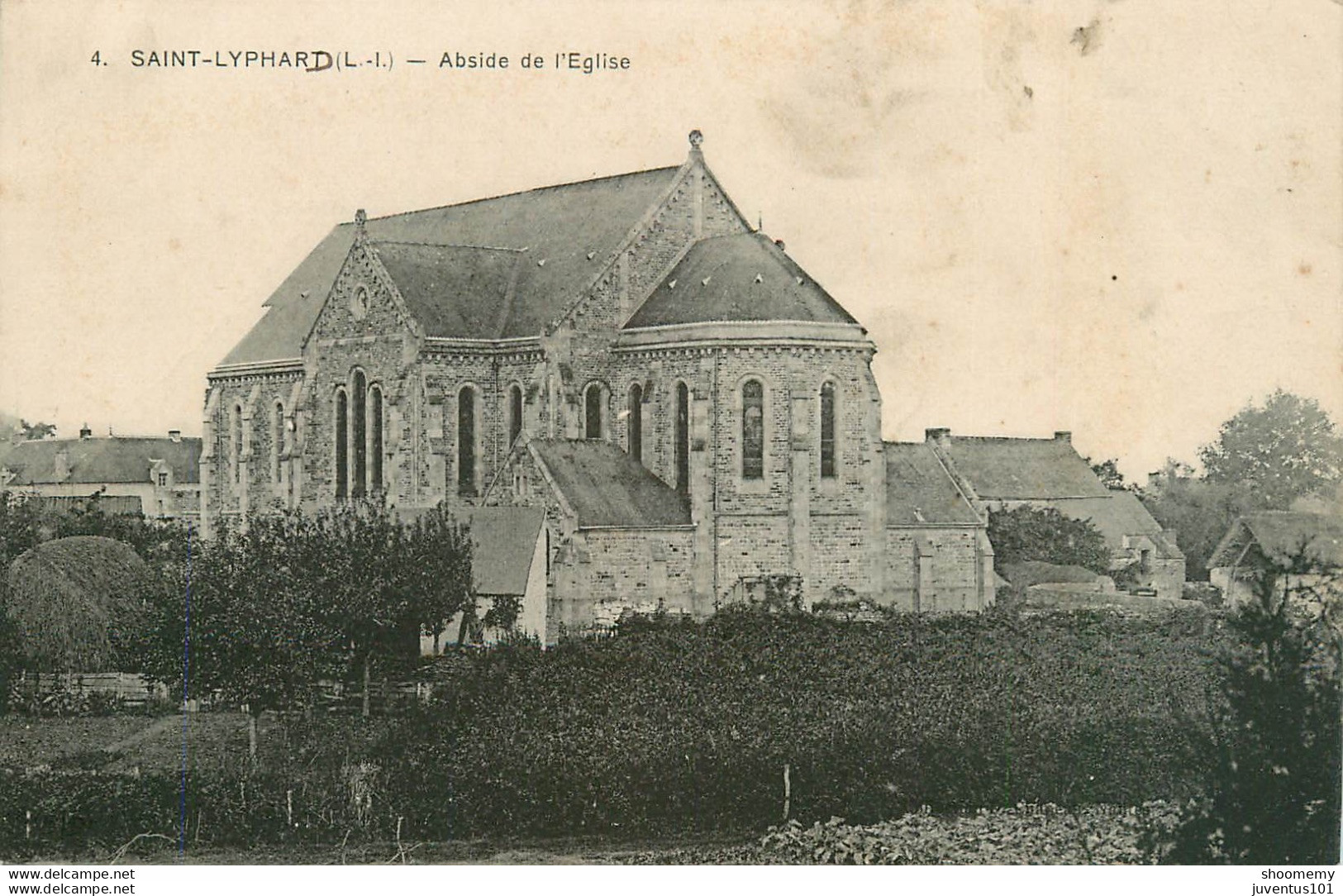 CPA Saint Lyphard-Abside De L'église     L1489 - Saint-Lyphard
