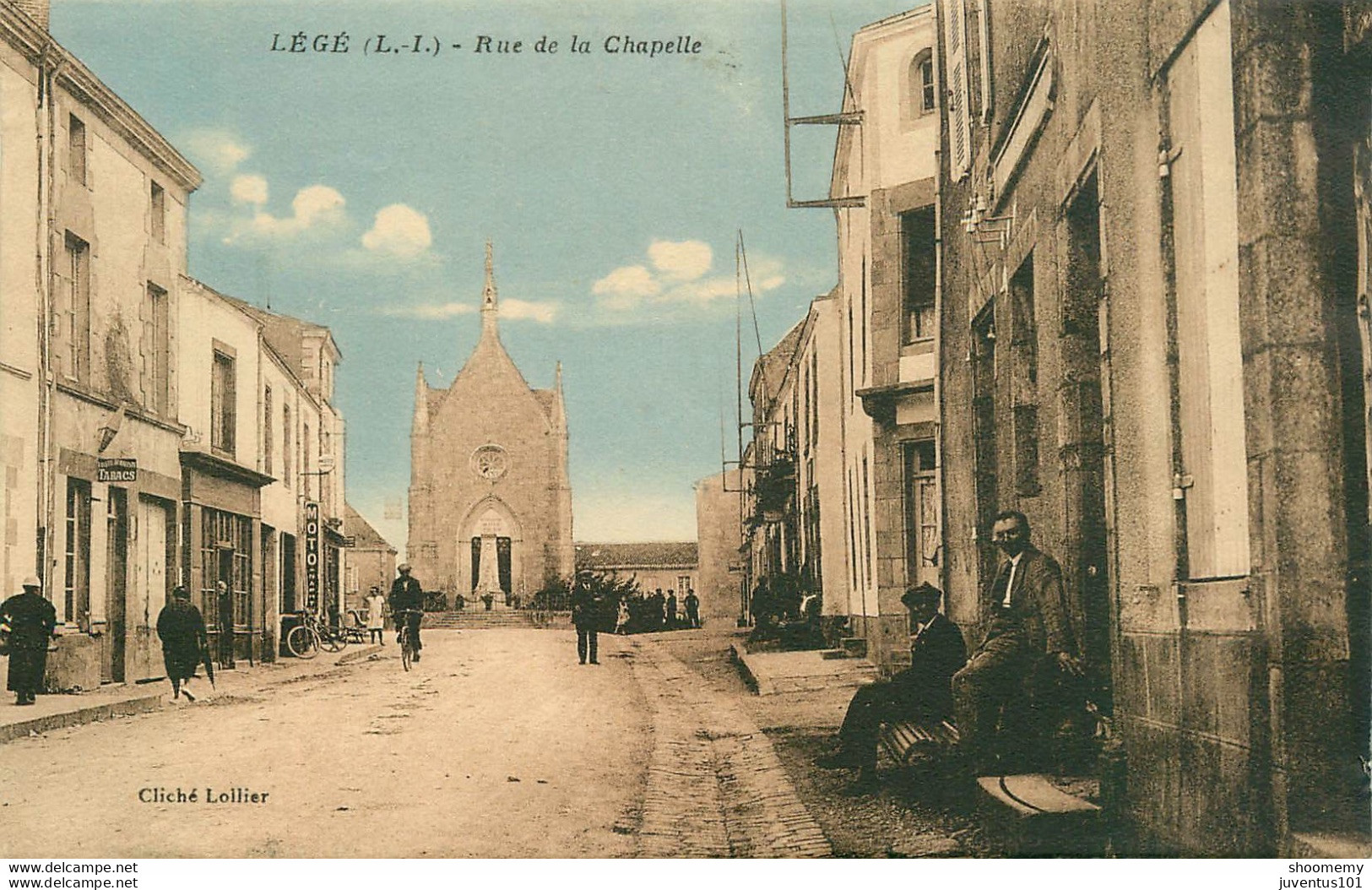 CPA Legé-Rue De La Chapelle    L1474 - Legé