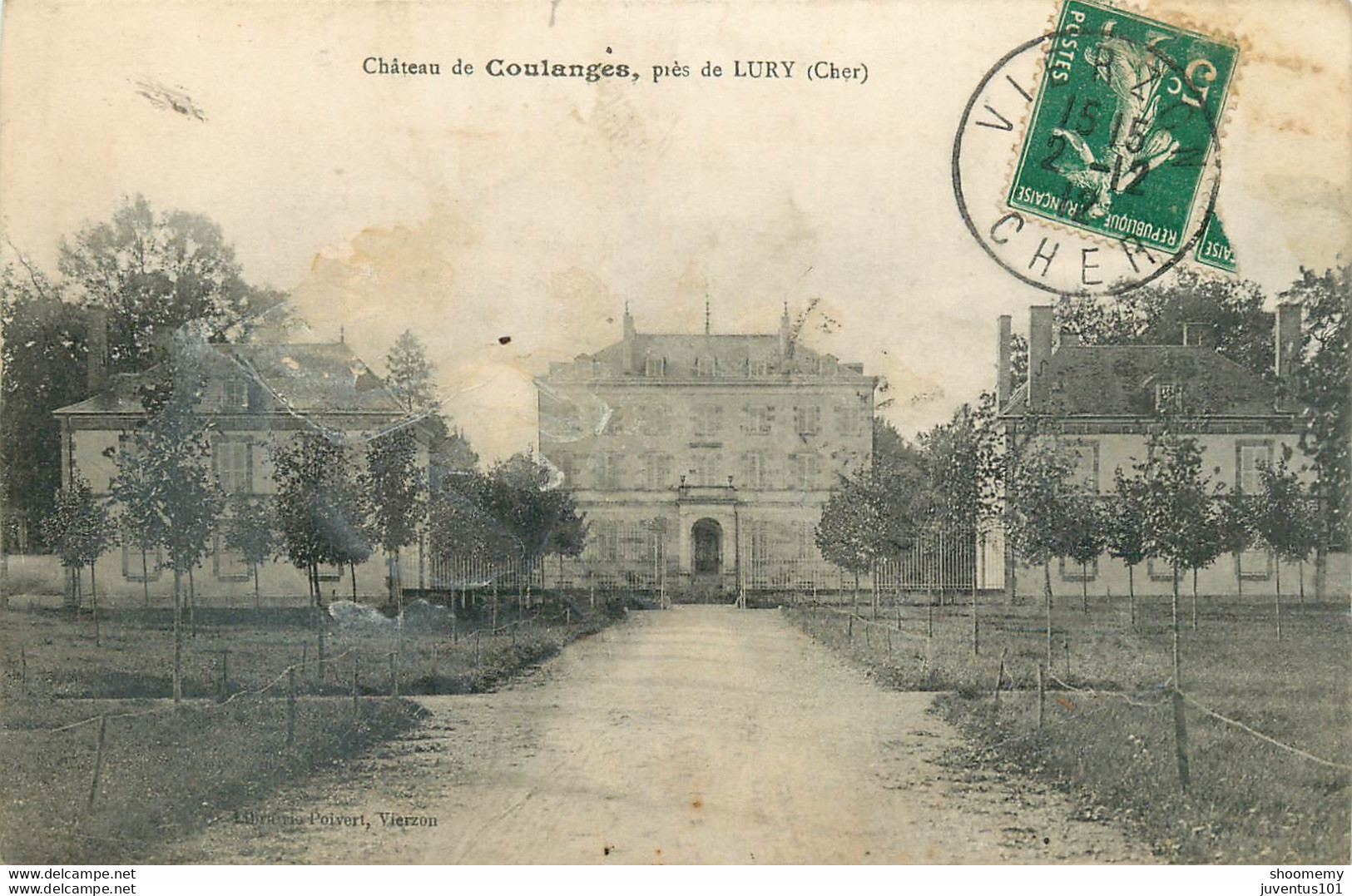 CPA Château De Coulanges Près De Lury-Timbre      L1416 - Autres & Non Classés