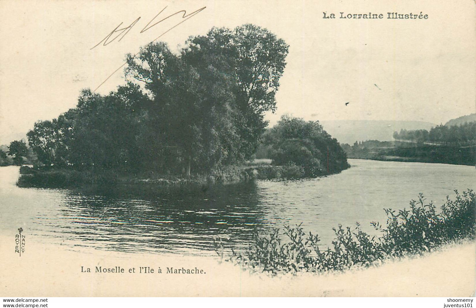 CPA La Moselle Et L'ile à Marbache-Timbre      L1550 - Altri & Non Classificati