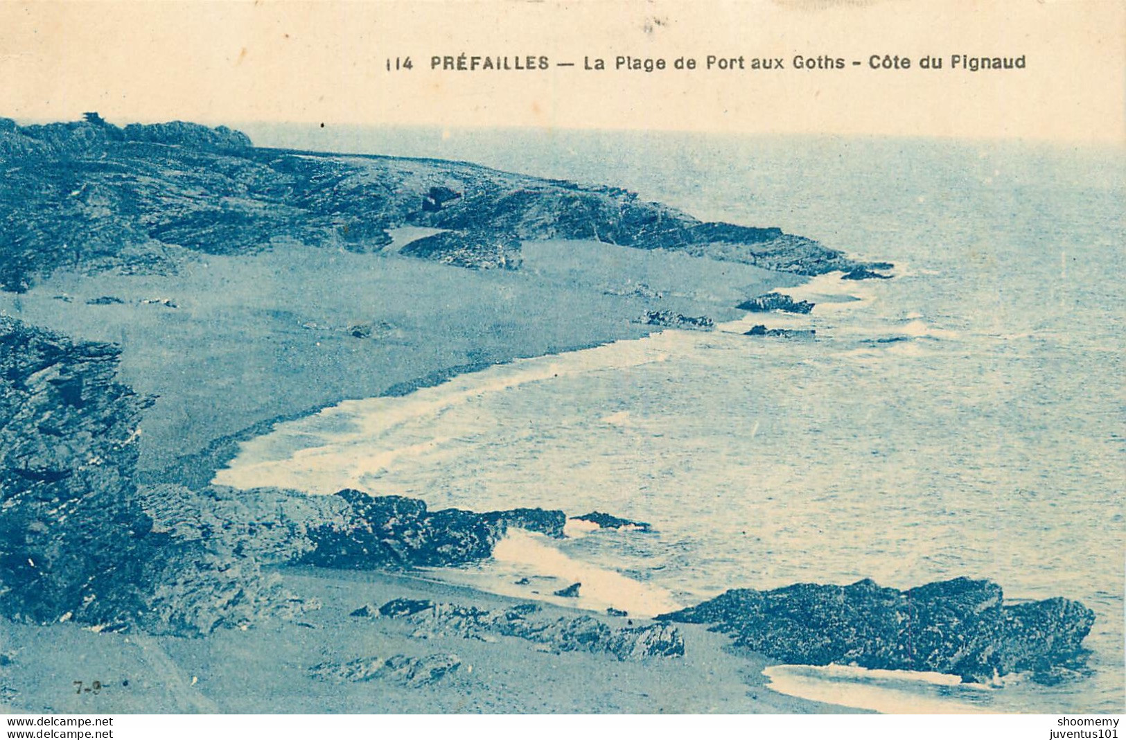CPA Préfailles-La Plage De Fort Aux Goths-Côte Du Pignaud     L1543 - Préfailles