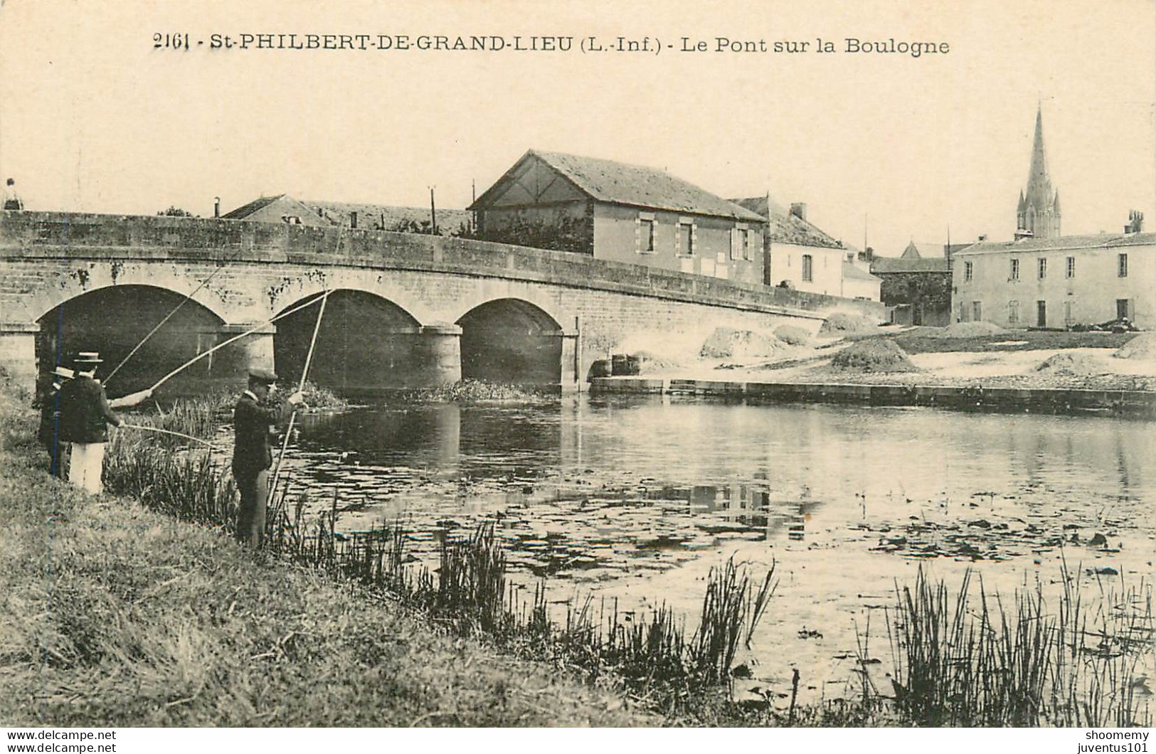 CPA Saint Philbert De Grand Lieu-Le Pont Sur La Boulogne      L1540 - Saint-Philbert-de-Grand-Lieu