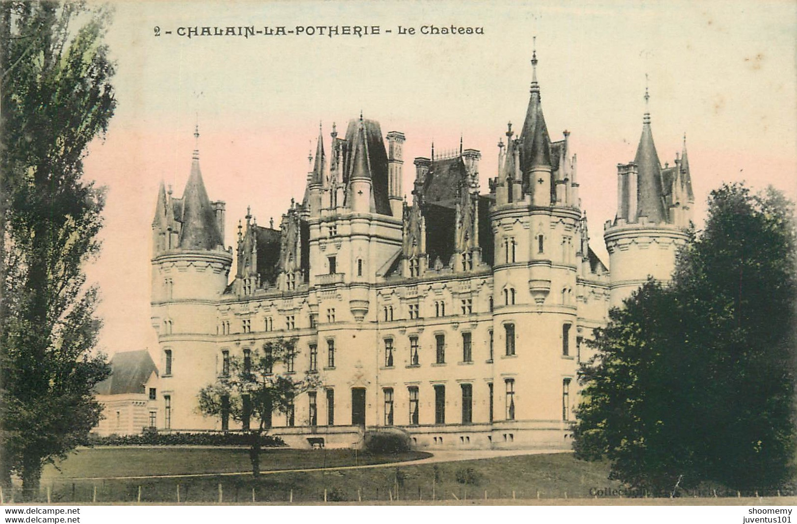 CPA Challain-Chalain La Poterie-Le Château       L1526 - Sonstige & Ohne Zuordnung
