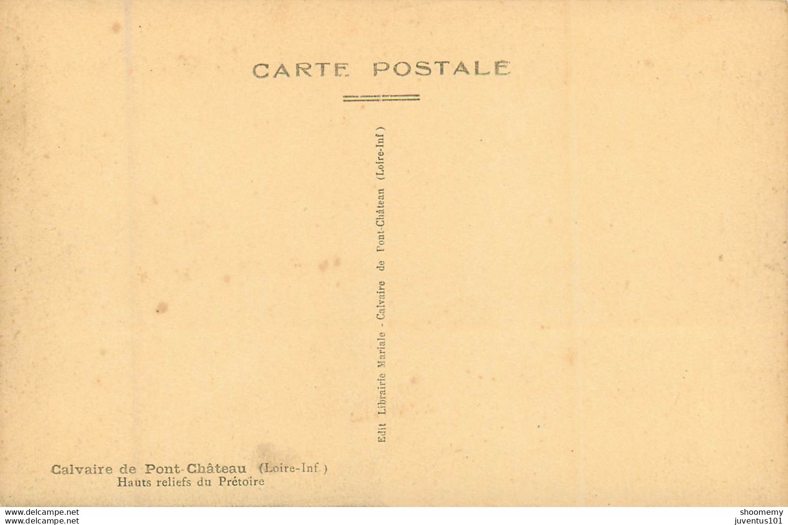 CPA Calvaire De Pontchâteau-Haut Reliefs Du Prétoire         L1512 - Pontchâteau