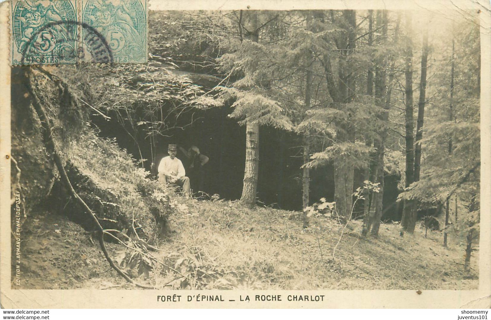 CPA Forêt D'Epinal-La Roche Charlot-Timbre       L1509 - Epinal