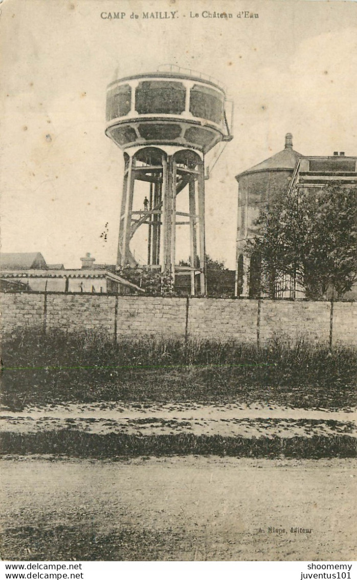 CPA Camp De Mailly-Le Château D'eau     L1505 - Mailly-le-Camp