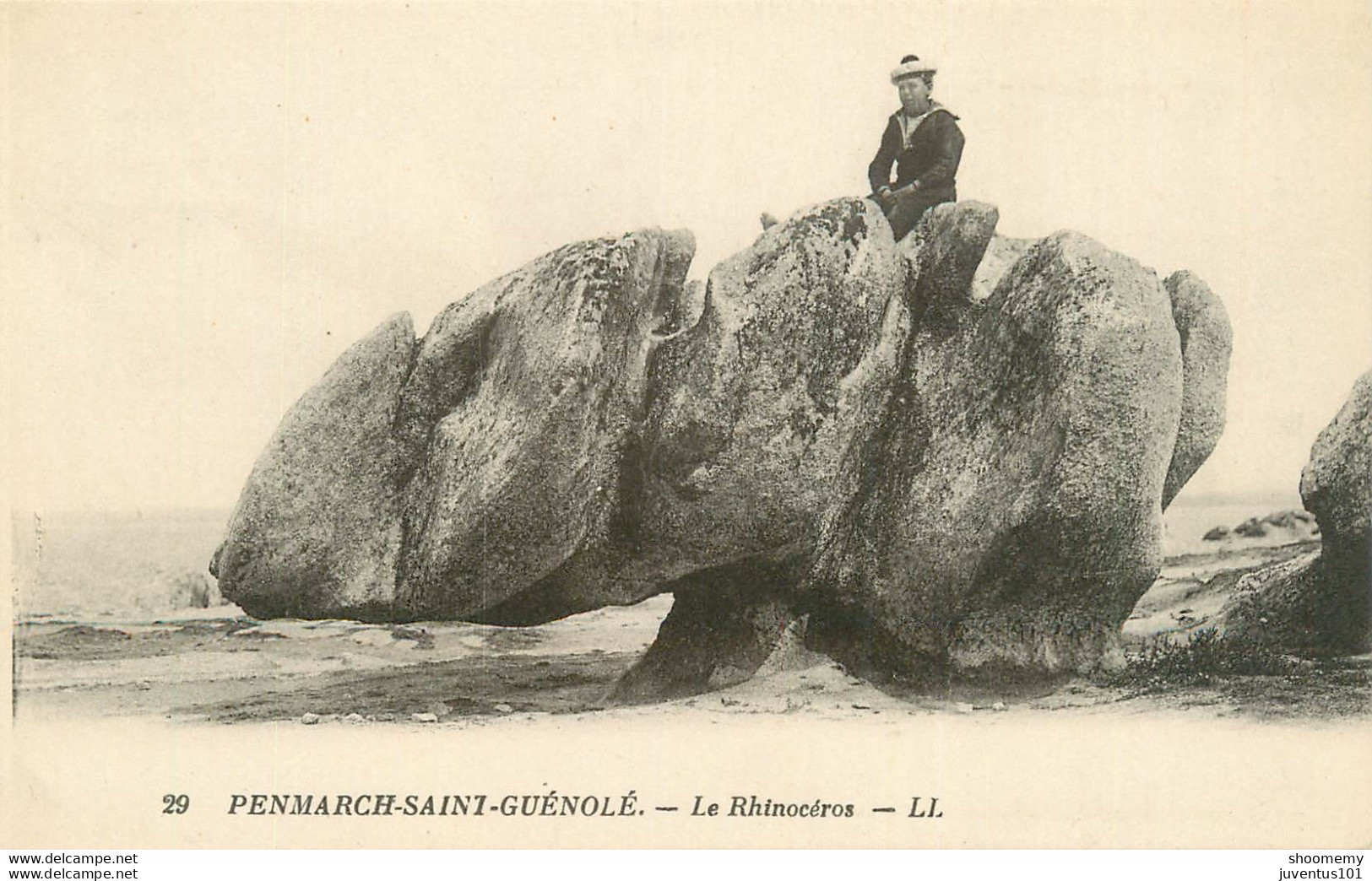 CPA Penmarch-Saint Guénolé-Le Rhinocéros     L1505 - Penmarch