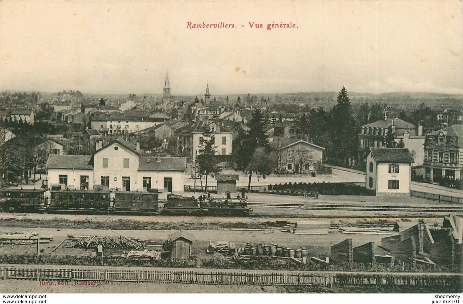 CPA Rambervilliers-Vue Générale   L1495 - Rambervillers