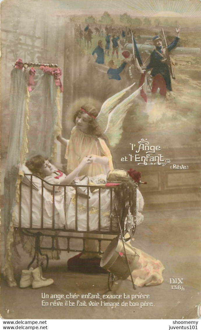 CPA Fantaisie-L'Ange Et L'enfant    L1493 - Other & Unclassified