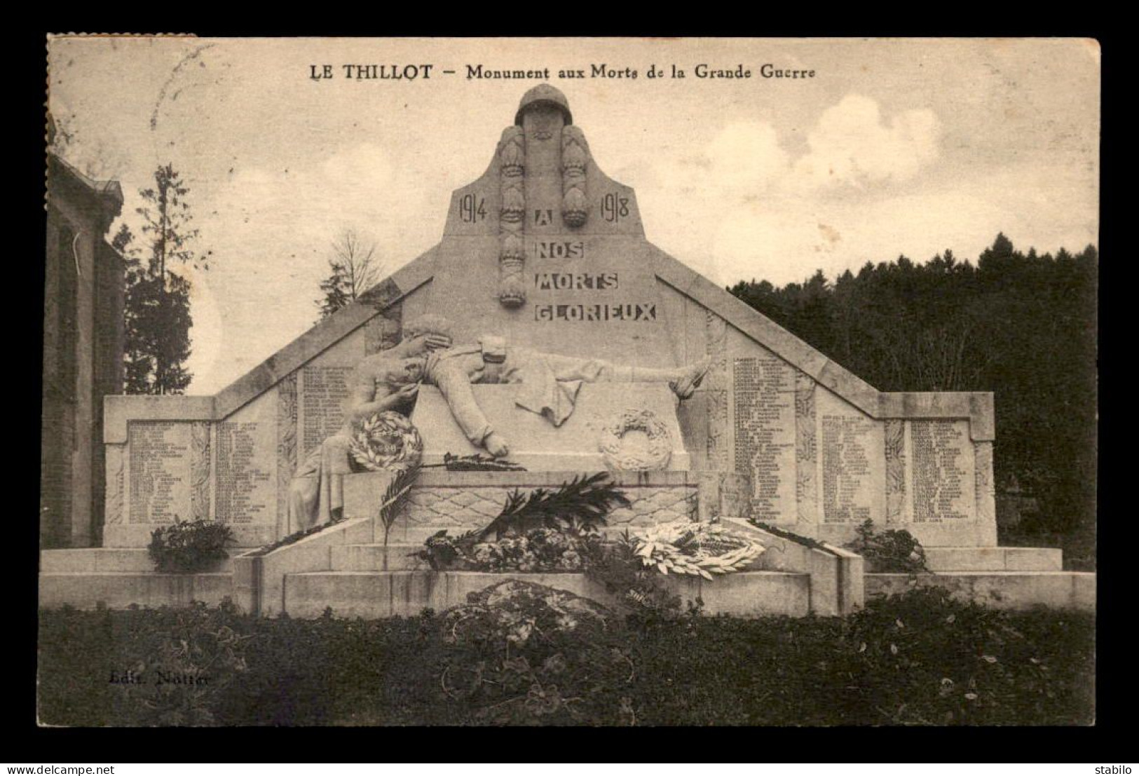 88 - LE THILLOT - LE MONUMENT AUX MORTS - Le Thillot